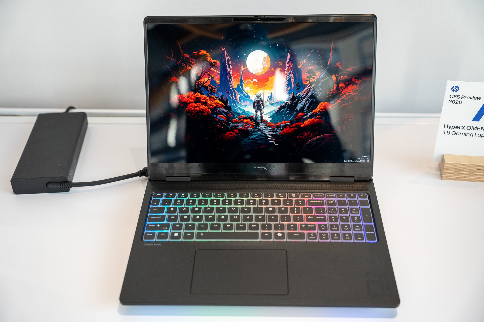 Le nouvel HyperX Omen Max 16, pour illustration. © Nathan Le Gohlisse pour Clubic