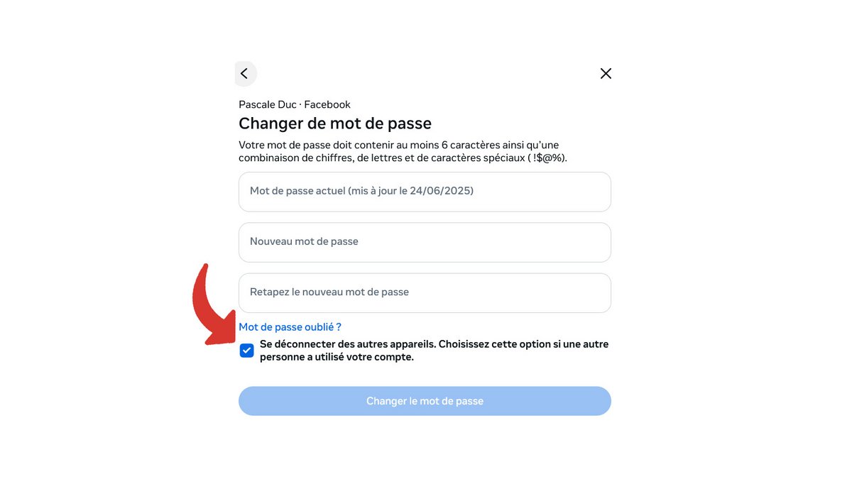 Se déconnecter de Facebook © Pascale Duc pour Clubic