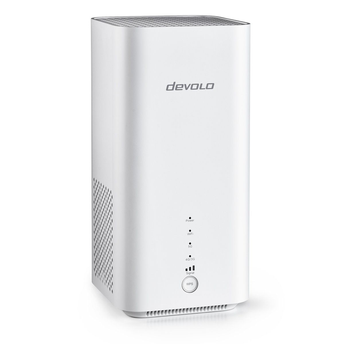 Le Devolo WiFi 6 Router 3600 5G LTE vu de face. ©Devolo