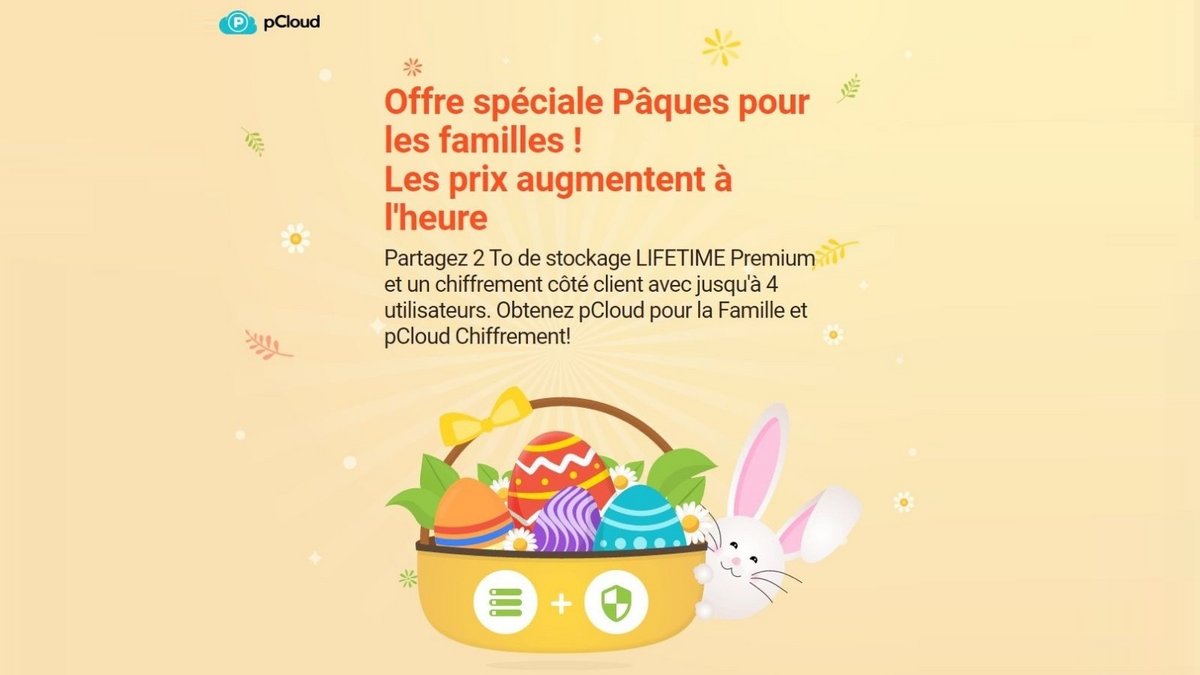 pCloud 2To Famille