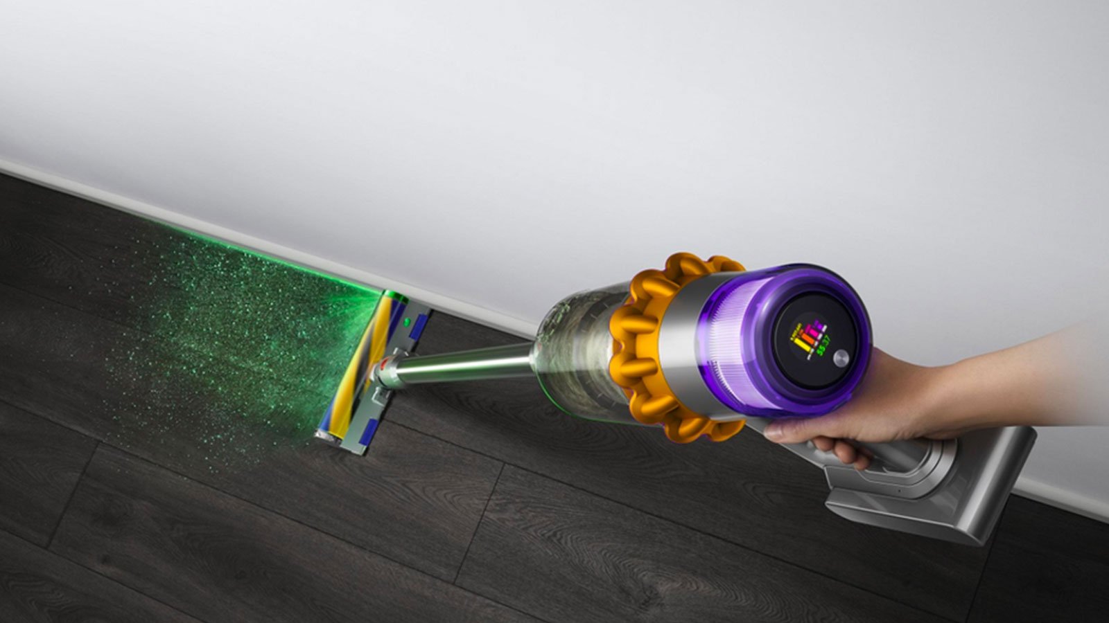 Adieu la saleté, bonjour la clarté avec le Dyson V15 Detect en promo à -25% © Dyson