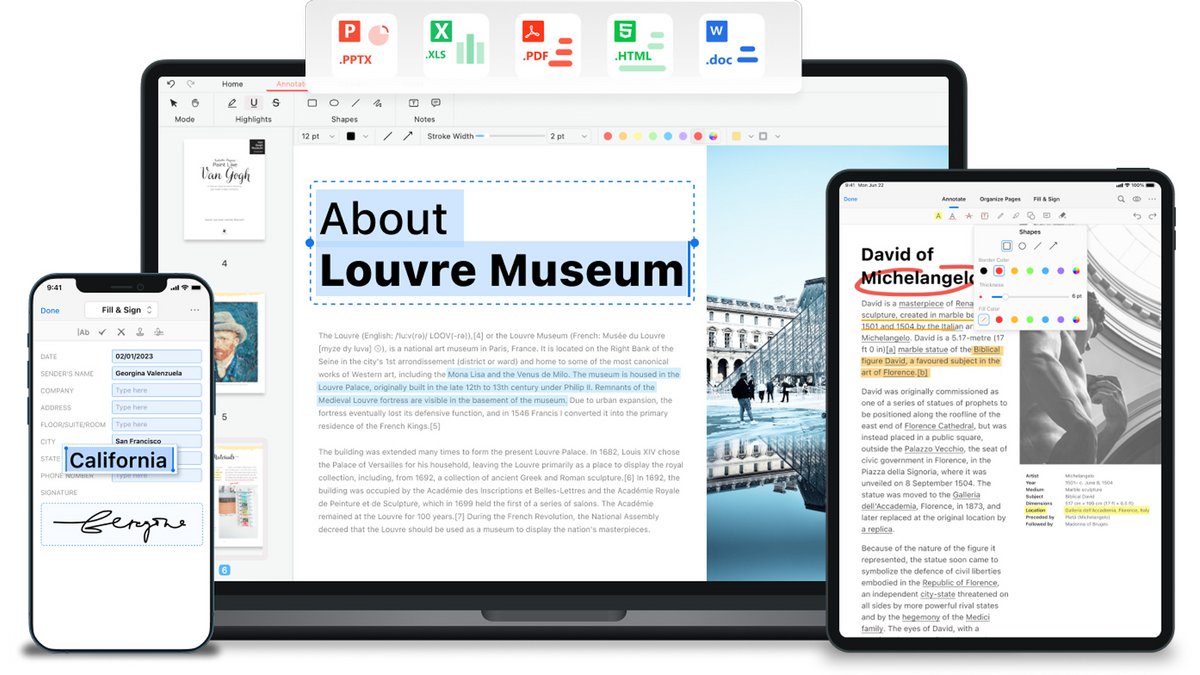 Pdfgear est un lecteur PDF rapide et sécurisé offrant lecture fluide, annotation, signature et confidentialité totale, constituant une alternative moderne à Acrobat Reader - © PDFgear