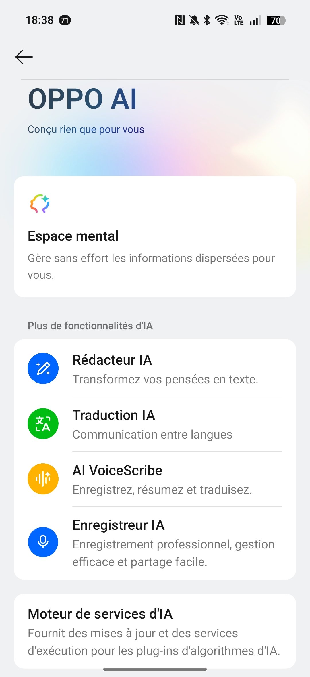 Les habituelles fonctions IA sont de la partie ©Marc Mitrani pour Clubic