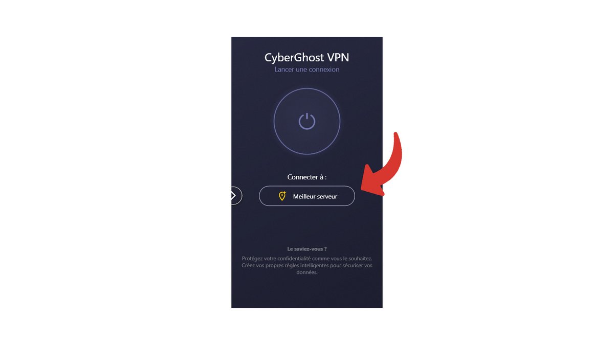 Se connecter à un meilleur serveur VPN © Pascale Duc