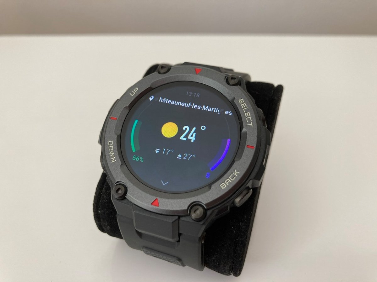 Amazfit T-Rex Pro - Météo