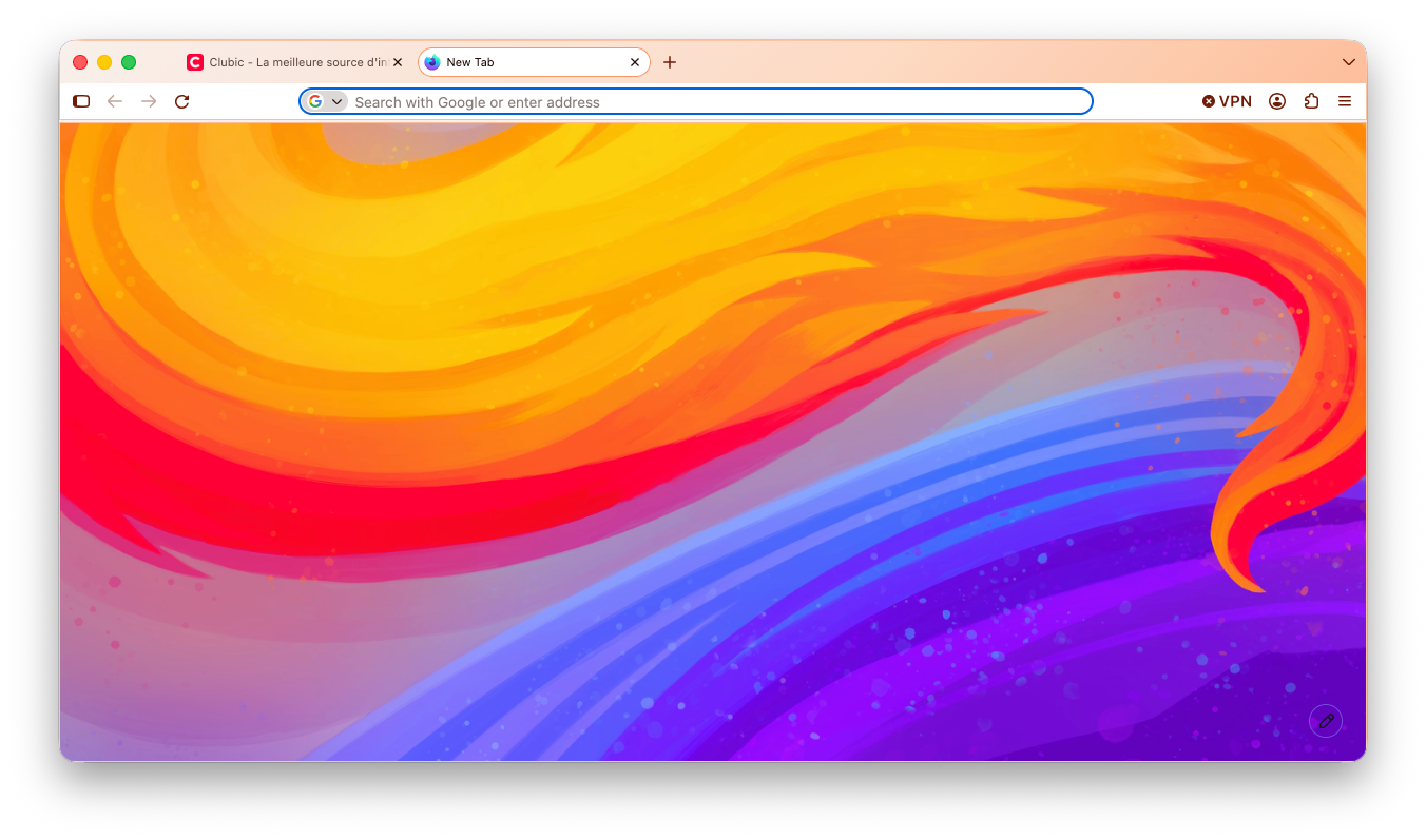 Firefox Nova design