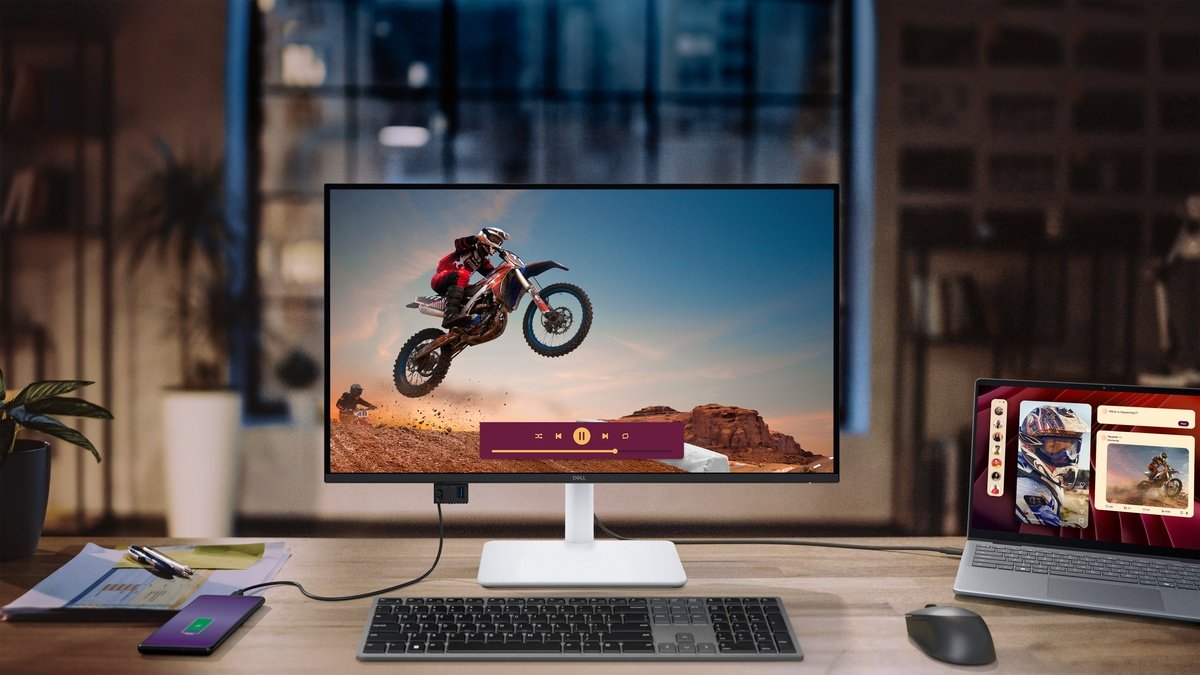 4K sur 27 pouces à moins de 350 €, que demander de plus ? © Dell