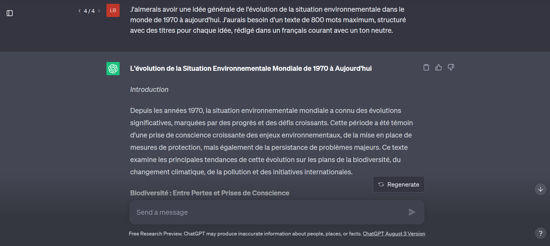 4 choses à ne pas faire avec ChatGPT-3