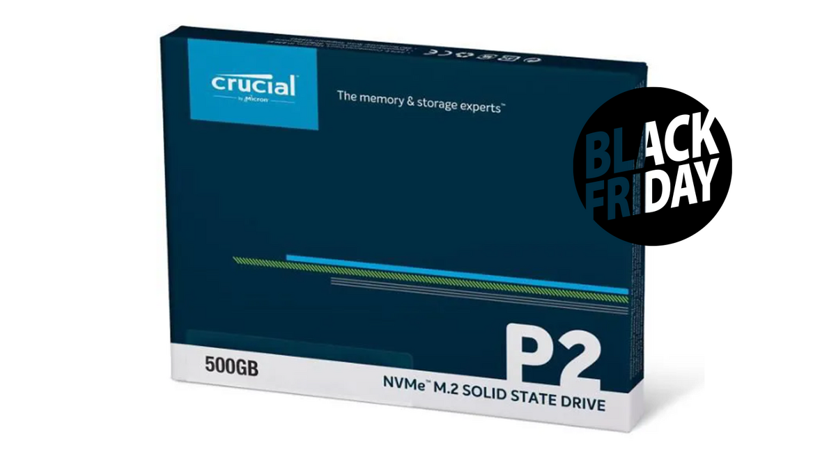 Le SSD M.2 Crucial P2 500 Go