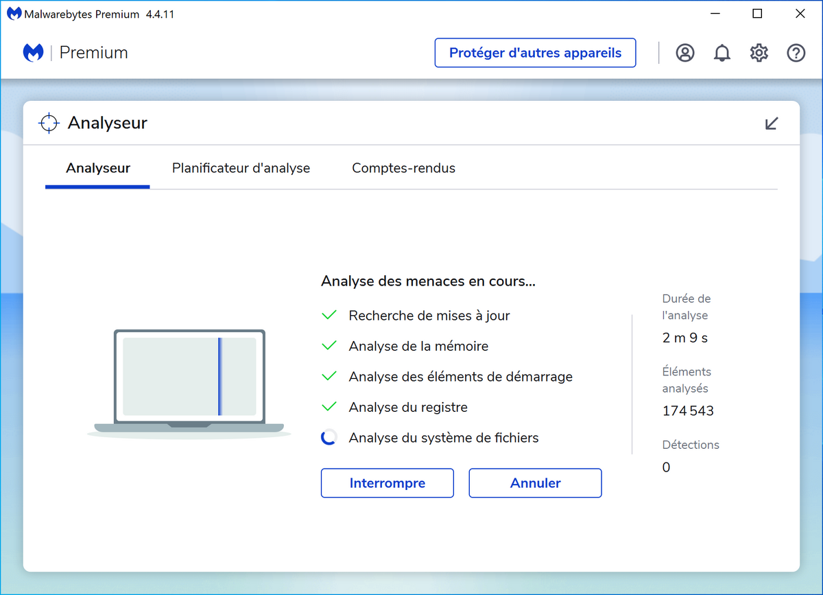 Malwarebytes Premium - Analyse