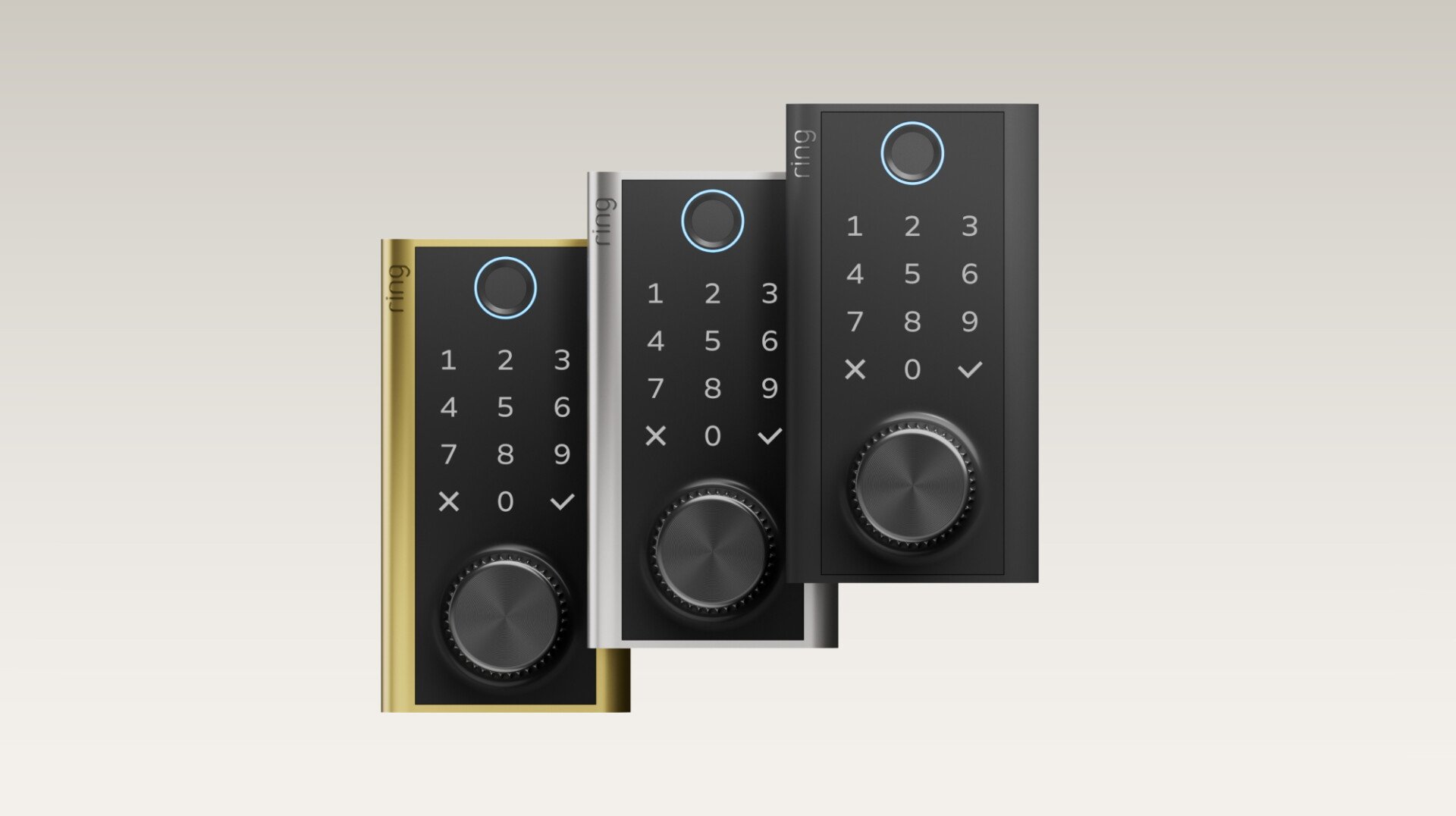 Proposée en trois coloris pour s'adapter à votre porte, mais la dispo en France n'est pas encore confirmée ©Ring