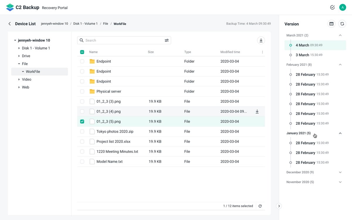 Synology C2 Backup