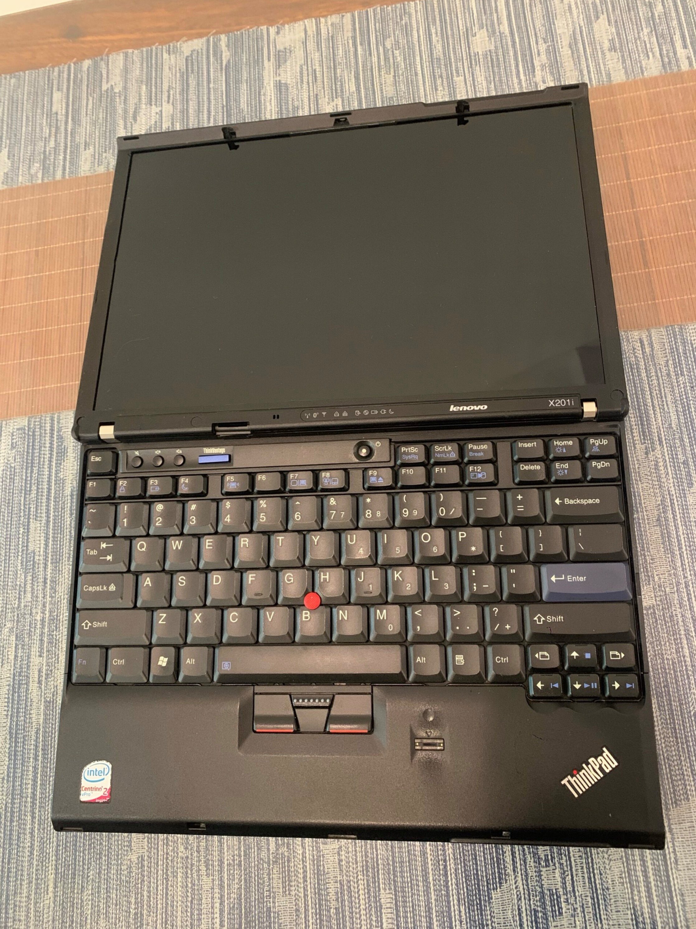Voici le Lenovo ThinkPad X200 éligible à cette modification. © TP Art