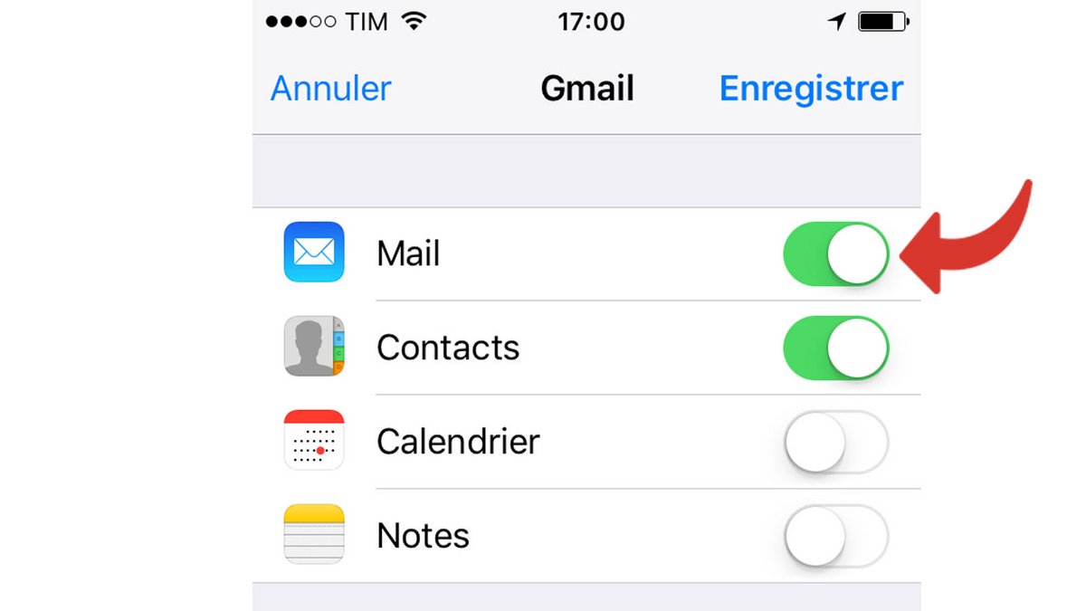 tutoriel Gmail iOS