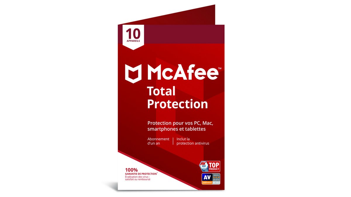 Les solutions antivirus McAfee sont parmi les plus utilisées au monde (© McAfee)