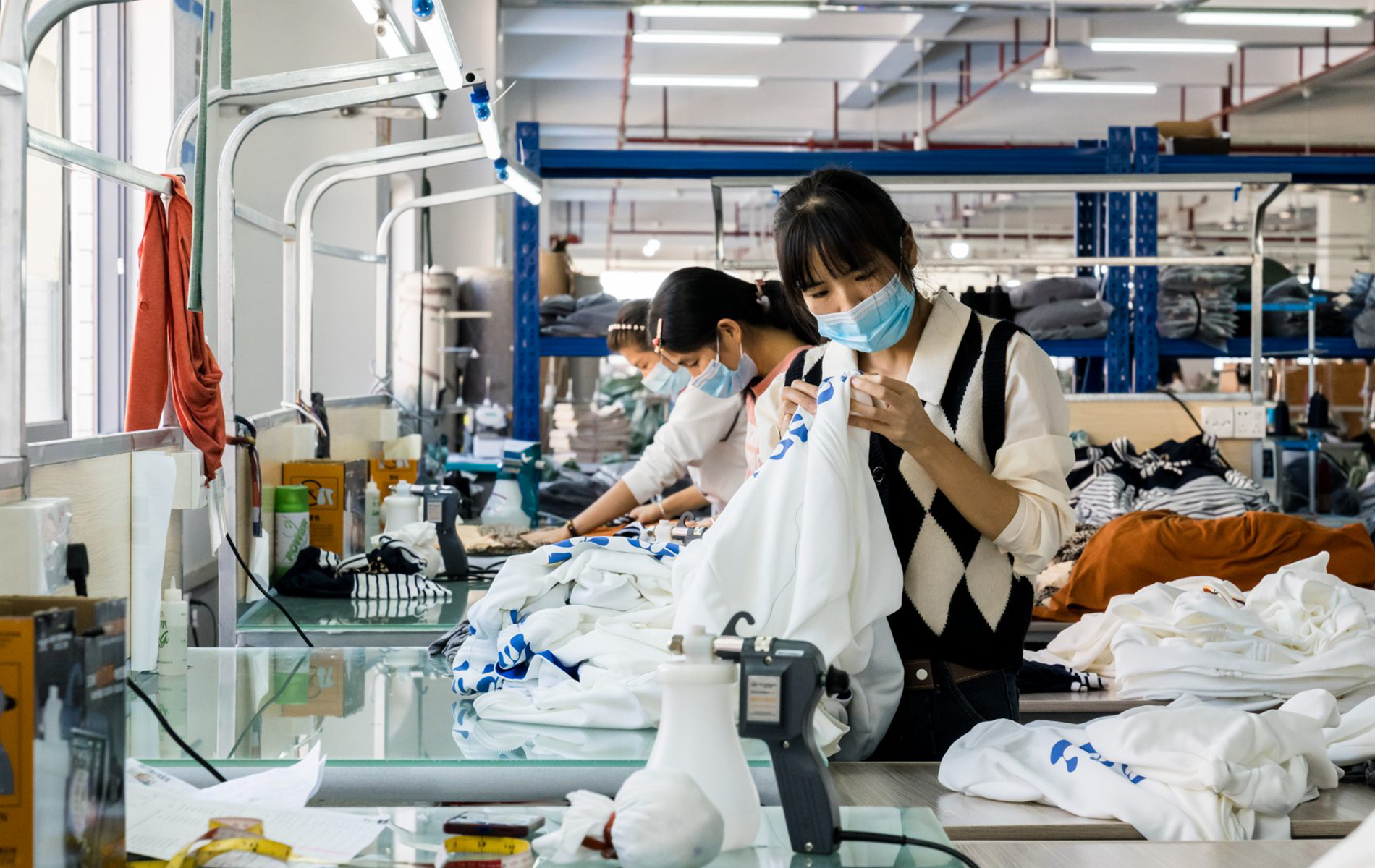 Une usine de confection Shein © SHEIN