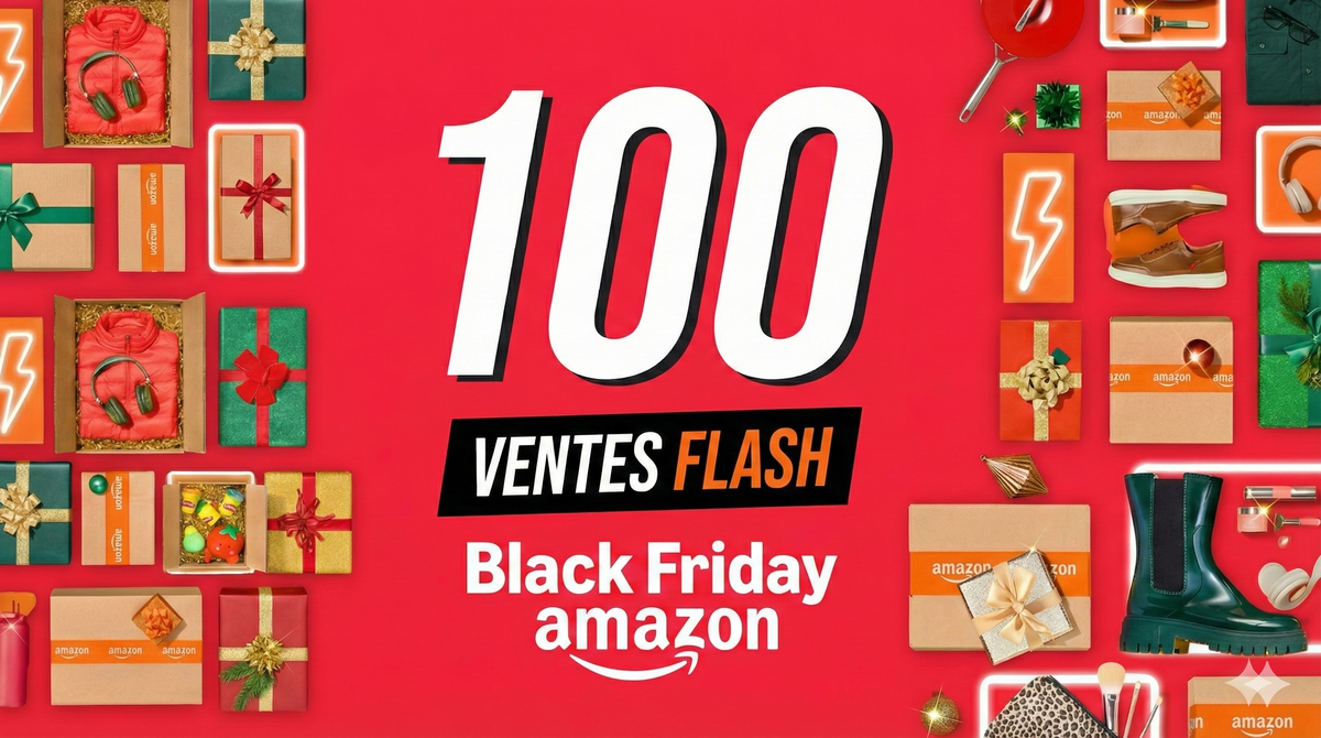 Black Friday Amazon : 100 deals explosifs pour lancer l’événement (ça démarre fort) © clubic