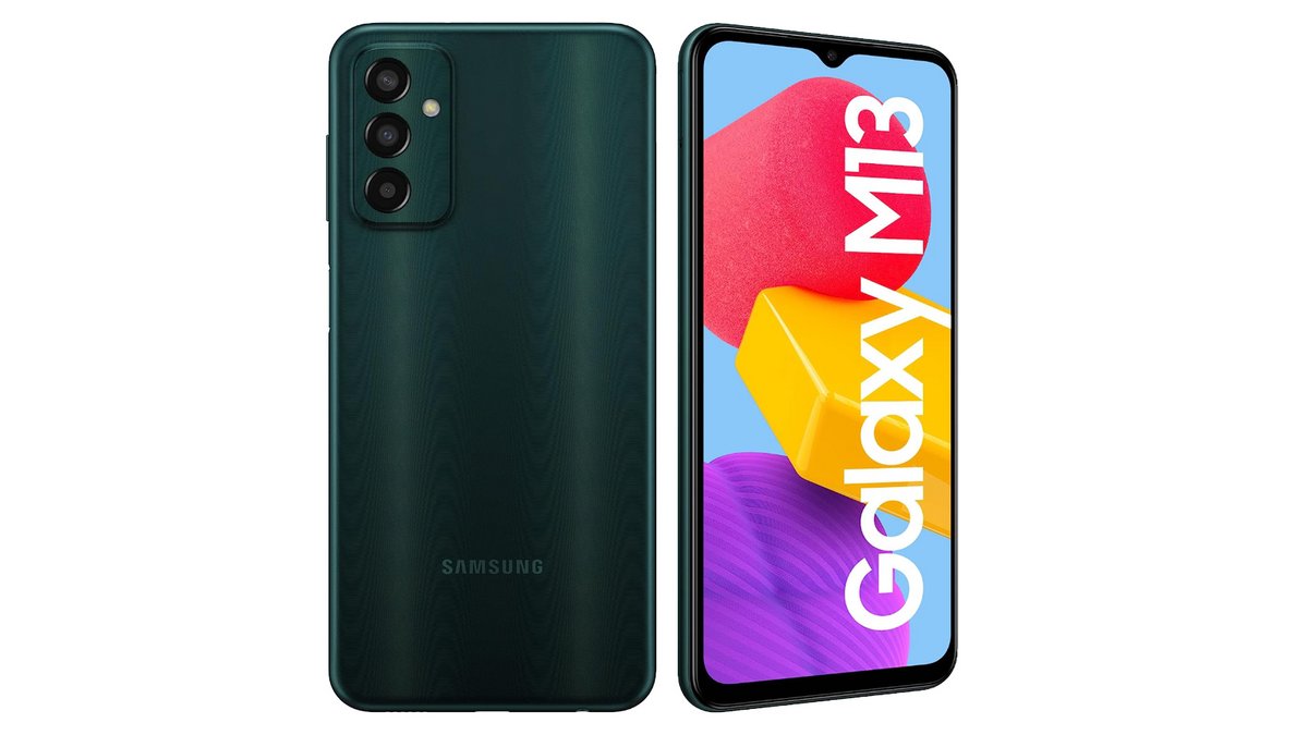 Le dos du Samsung Galaxy M13