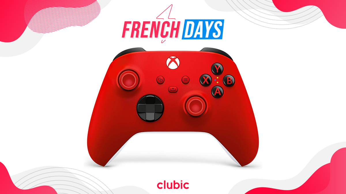 La Xbox Manette sans fil Pulse Red ©Clubic