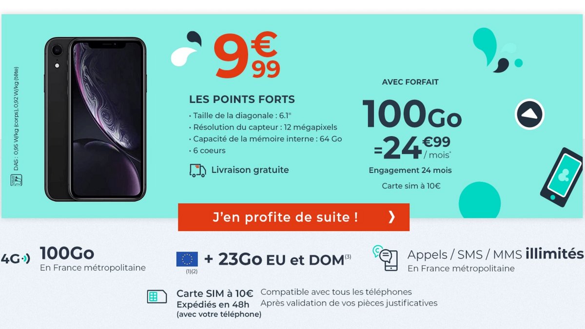 Avec un smartphone bien connu en prime