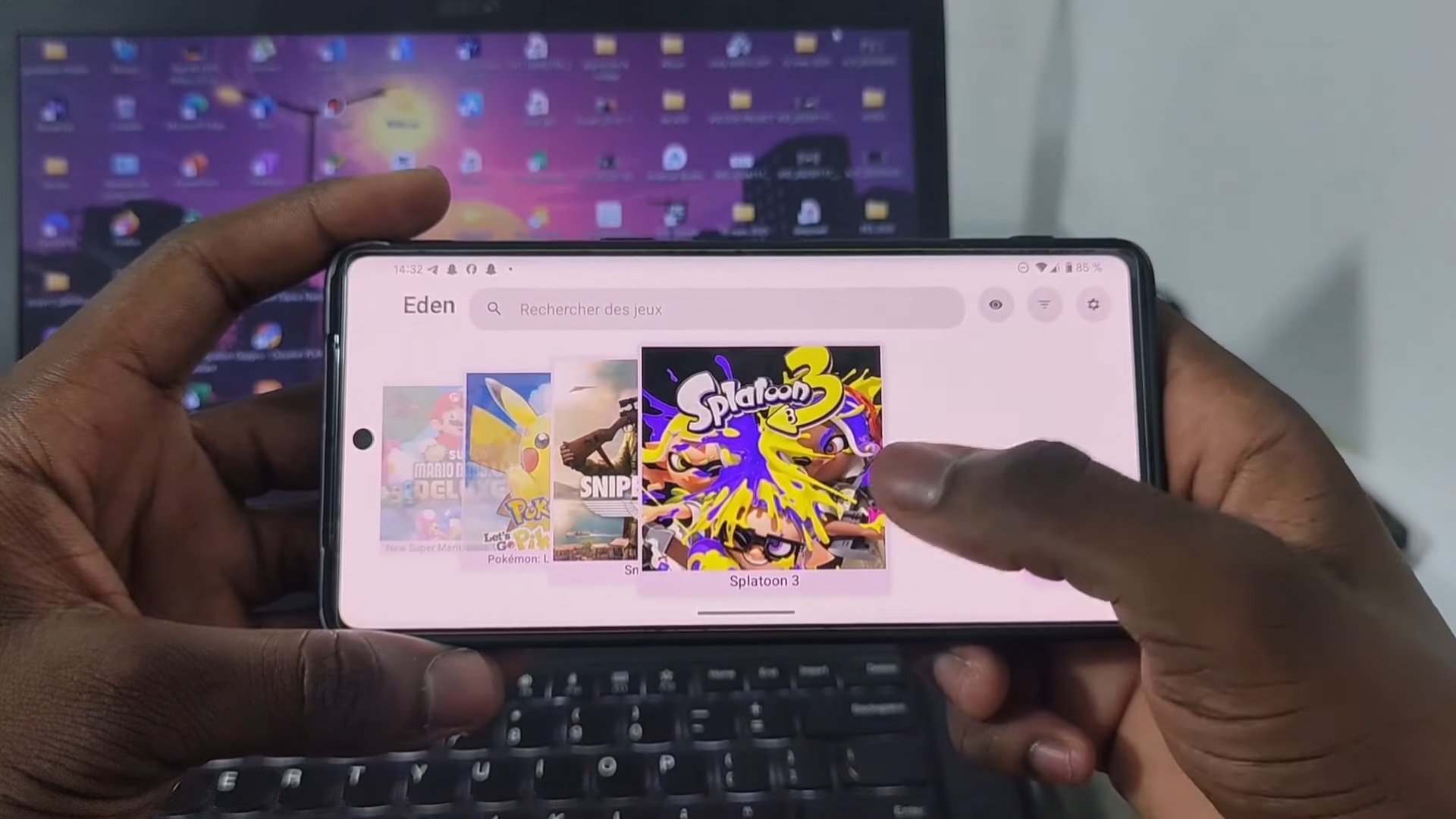 Eden, émulateur Nintendo Switch pour Android, a disparu du Play Store à peine deux semaines après y avoir fait son entrée, sans explication officielle de Google ou des développeurs concernés. © Guypro Gaming/YouTube