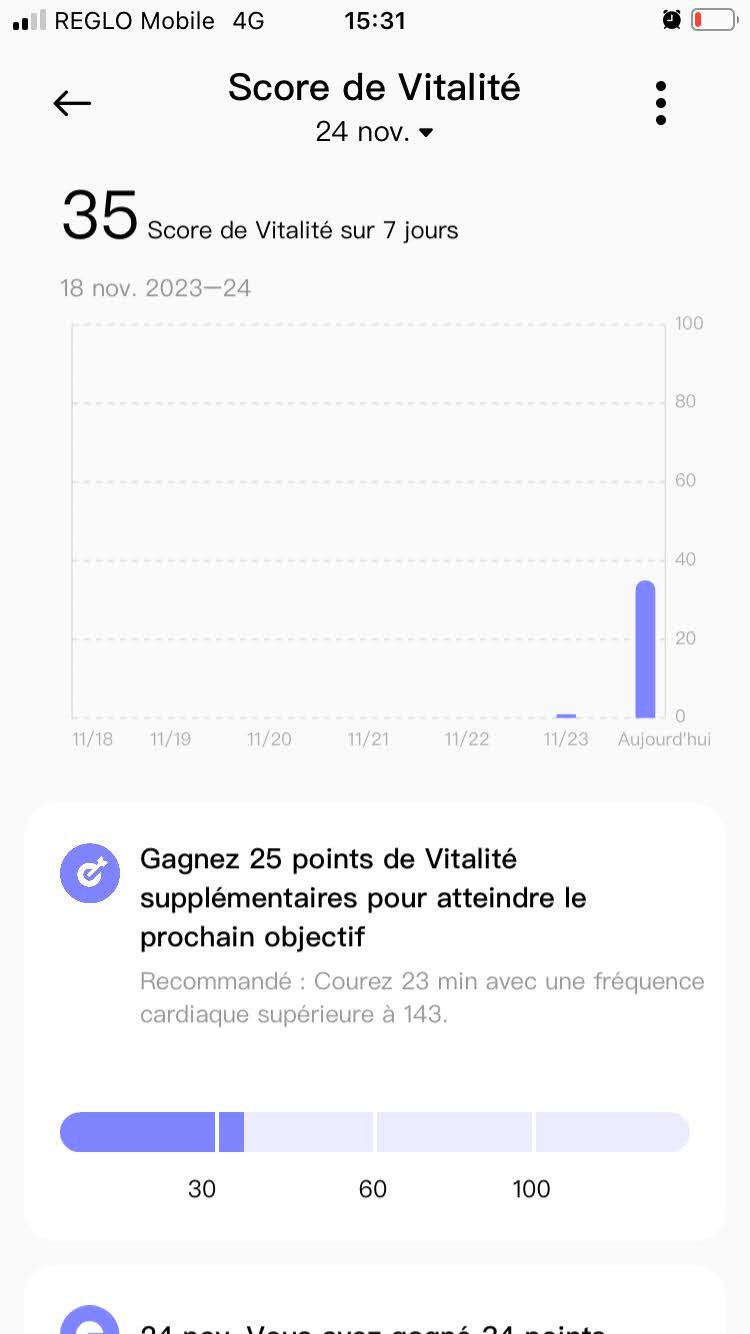 Xiaomi Smart Band 8 - Vitalité 1