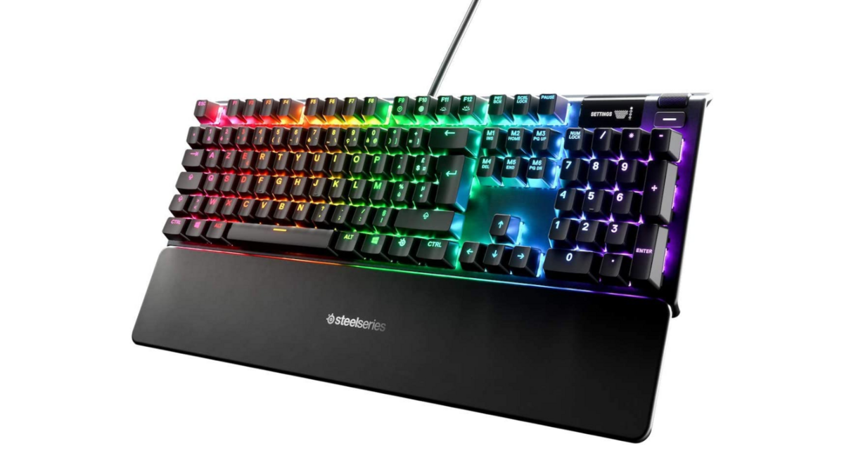 Le clavier gamer filaire SteelSeries Apex 5