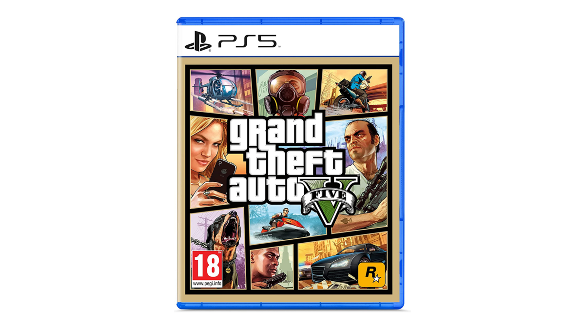 Le jeu GTA V sur PS5