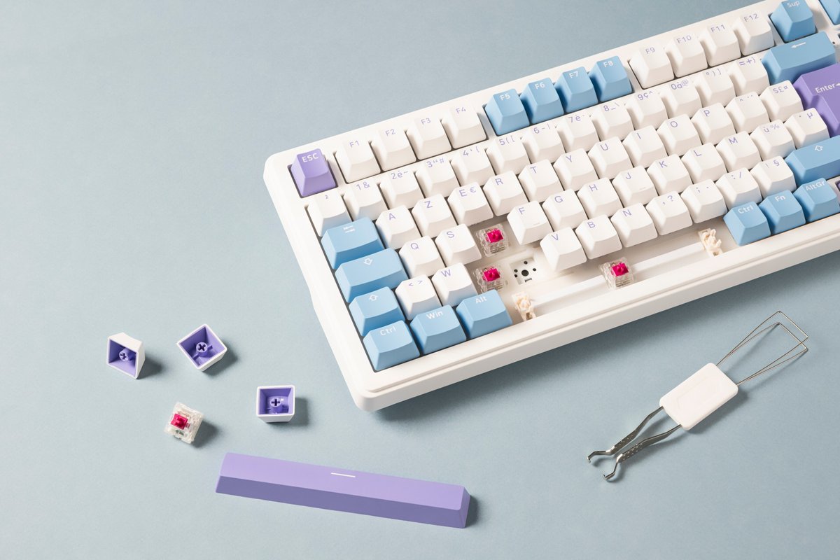 Les touches et interrupteurs se changent très facilement, la garantie de ne pas avoir le même clavier que son voisin ? The G-Lab