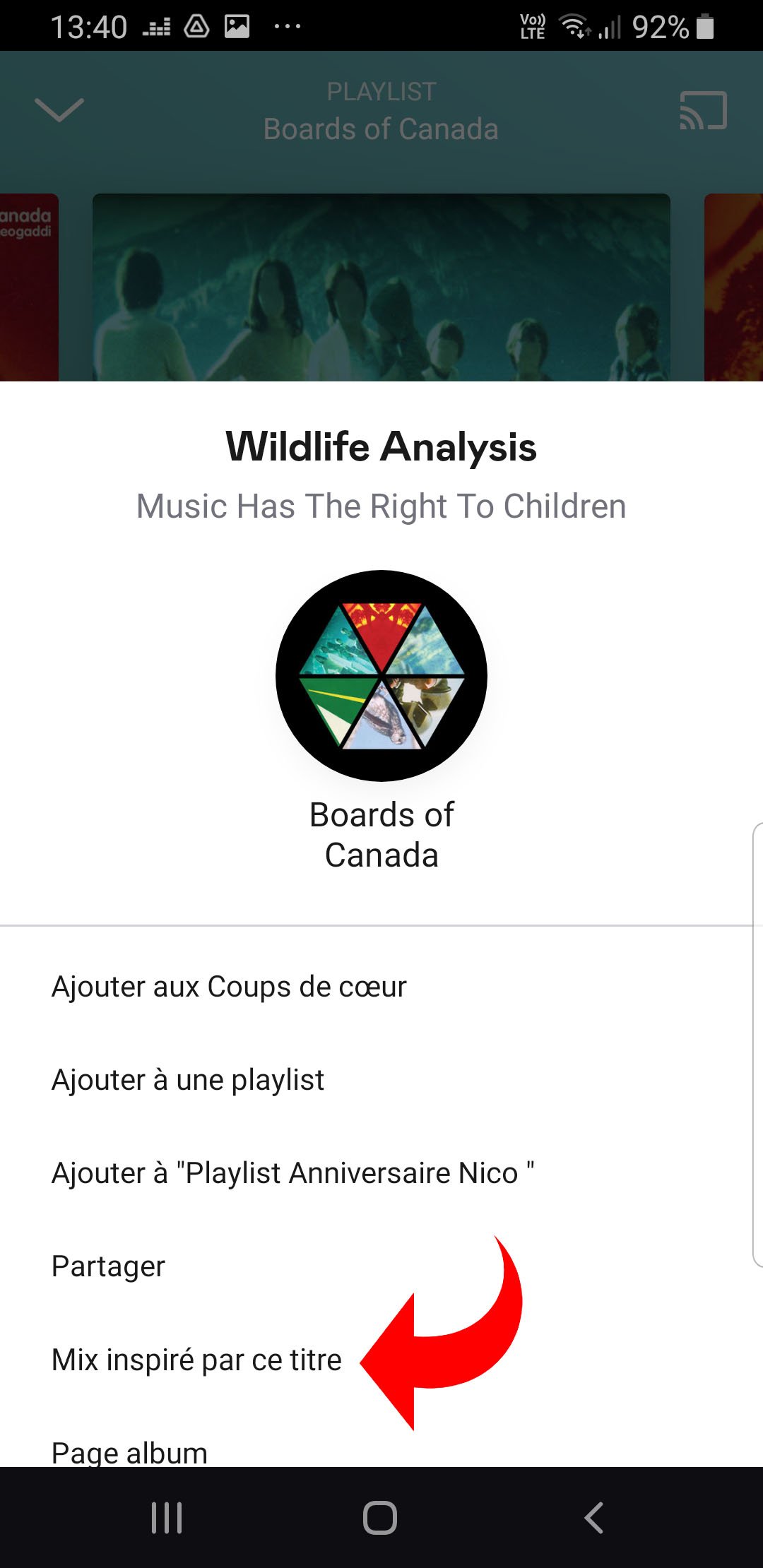 Découvrir de la musique sur Deezer