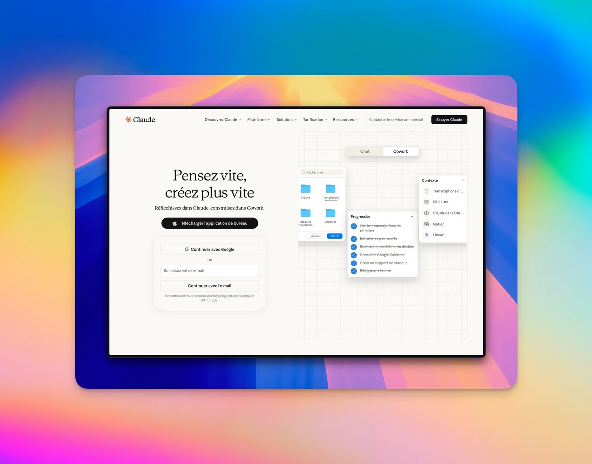 De plus en plus d'utilisateurs sont convaincus par Claude. © Naïm BADA