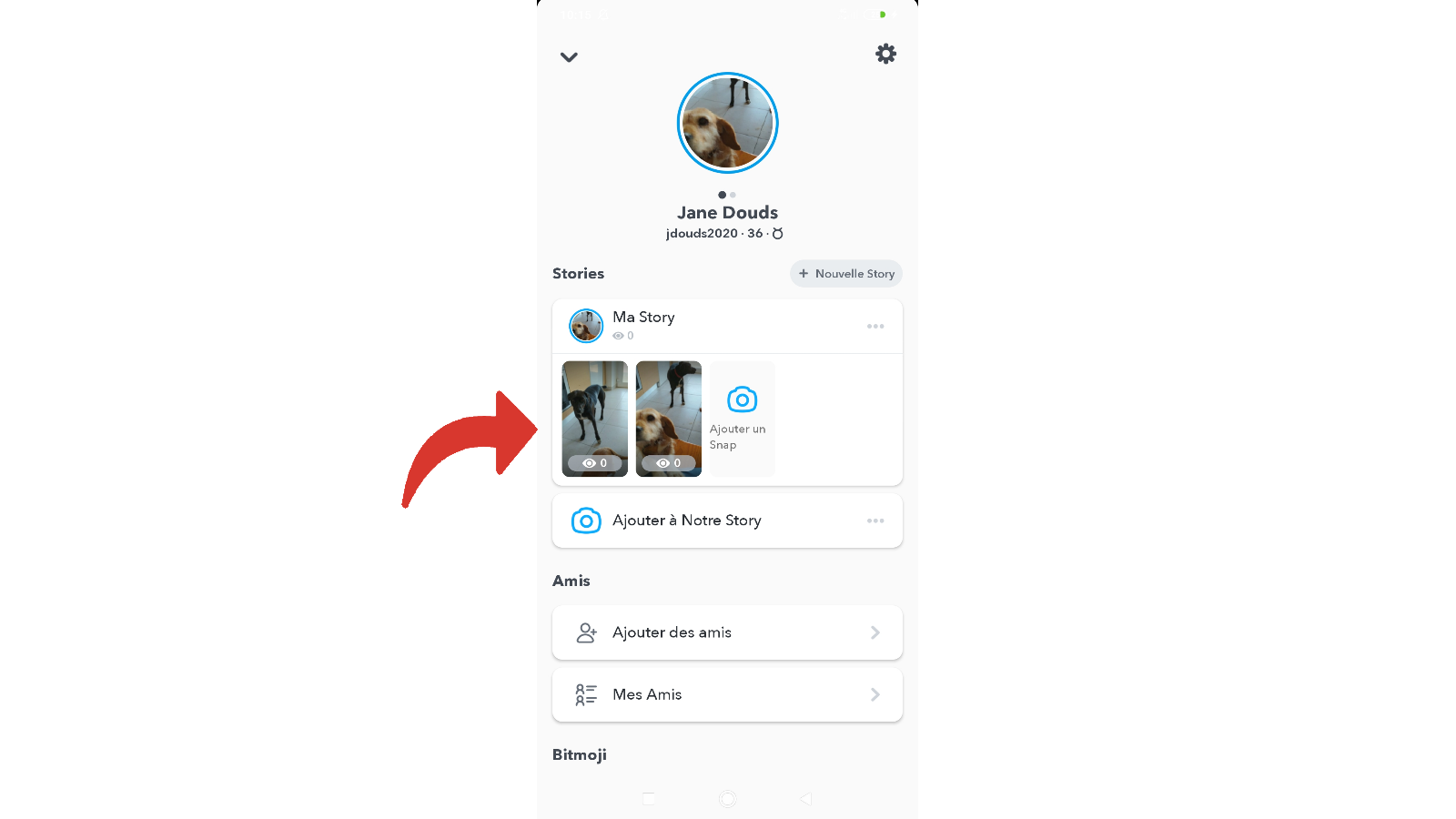 Tuto Snapchat