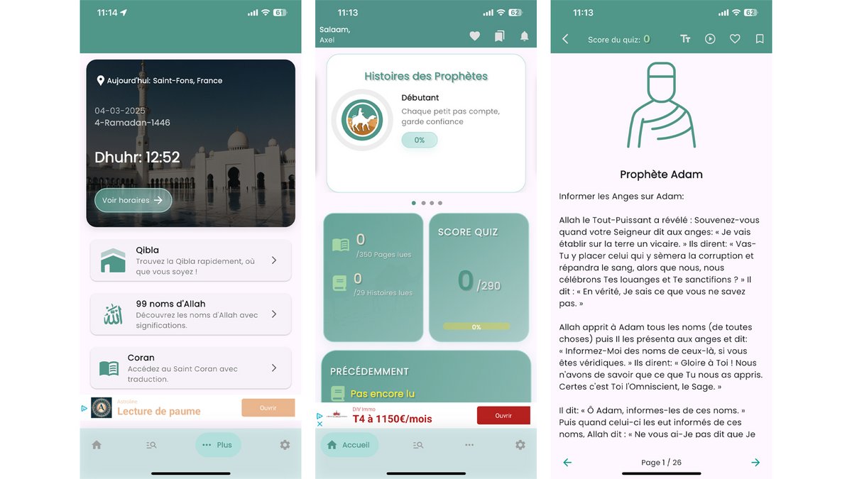 Histoires des Prophètes, une application pour approfondir sa connaissance de l’islam - © Histoires des prophètes