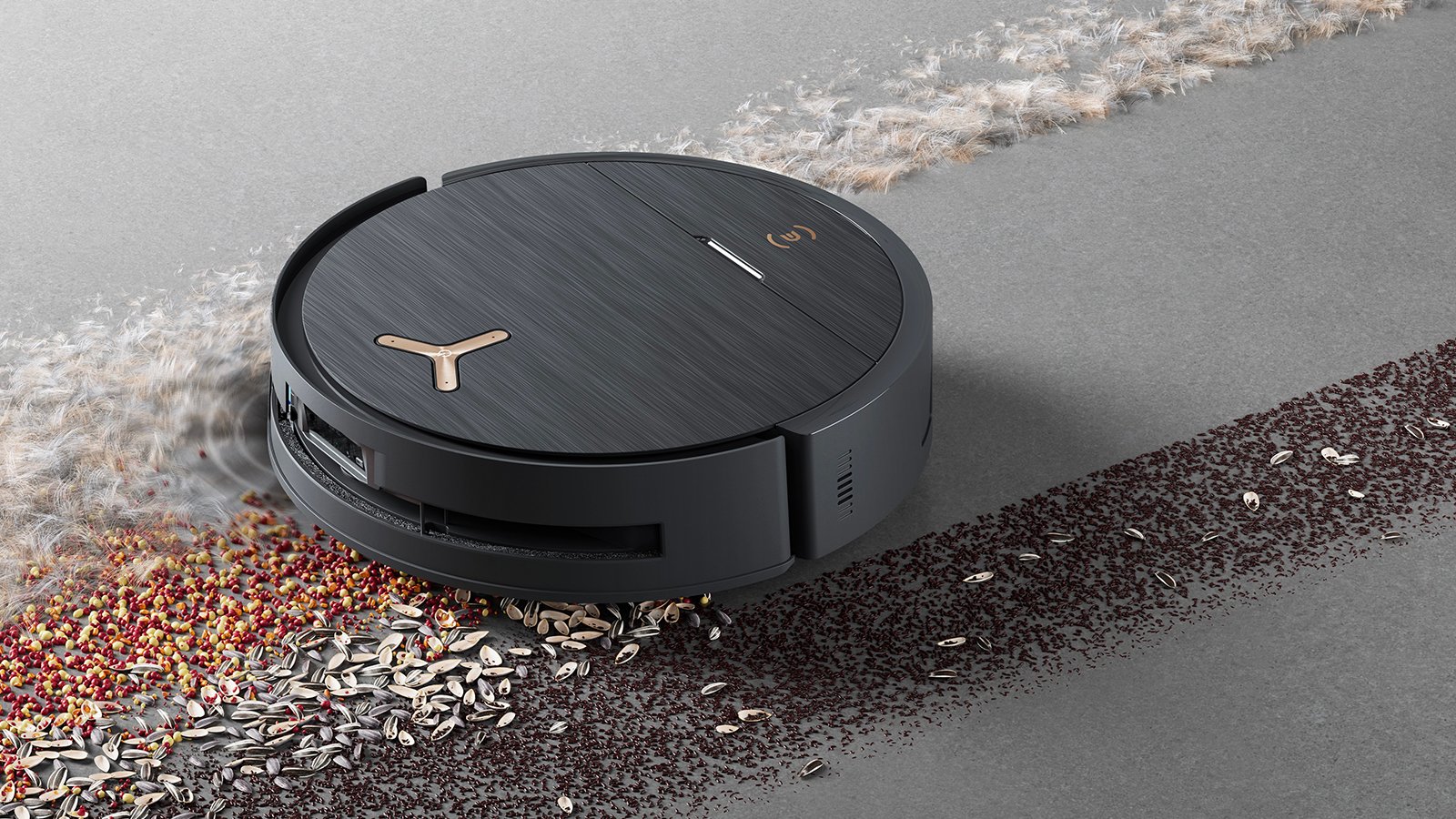 Le X9 Pro embarque une puissance d'aspiration de 16 600 Pa ©Ecovacs