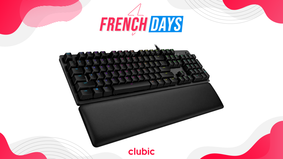 Le clavier filaire gamer Logitech G513