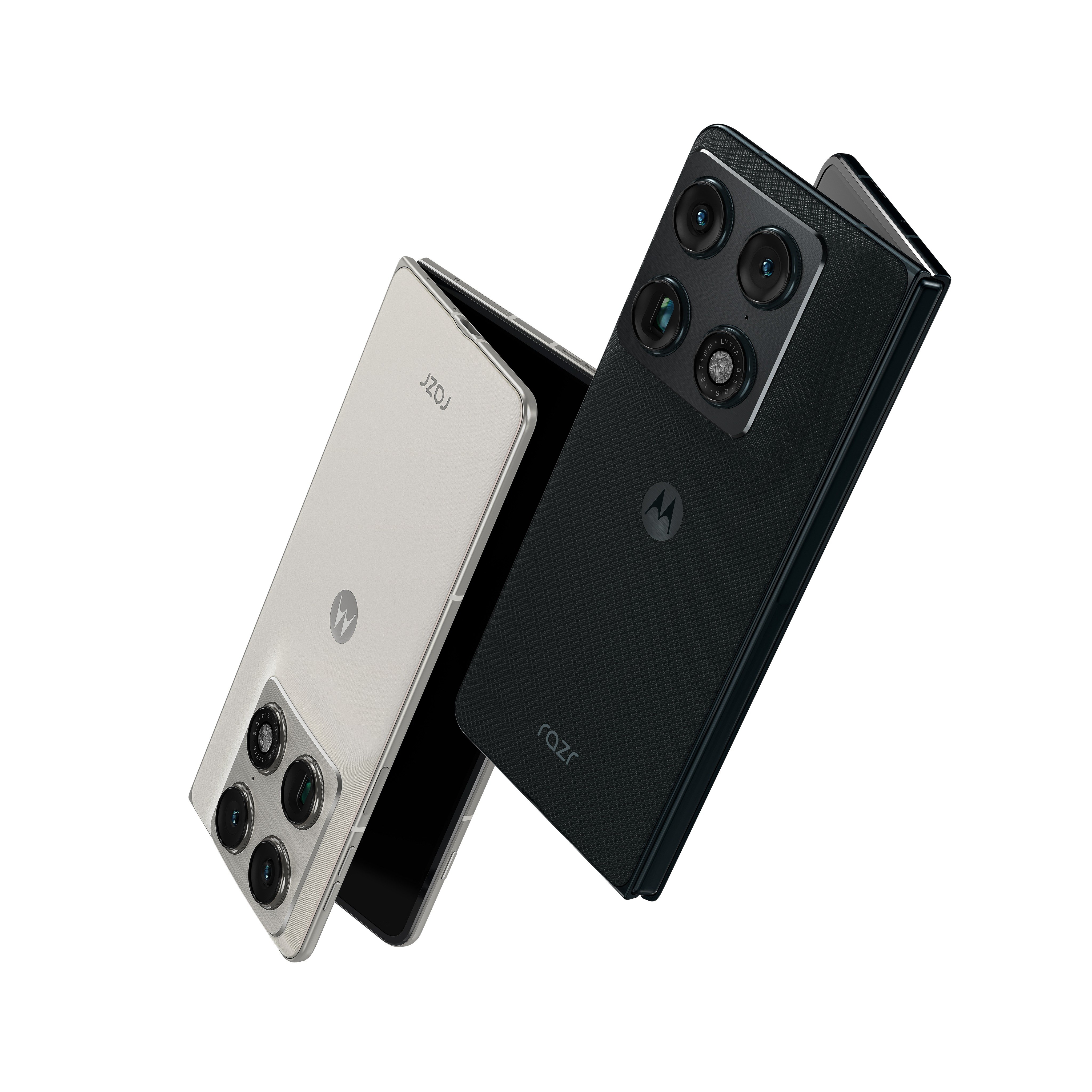 Le Motorola Razr Fold a l'air plutôt fin. © Motorola