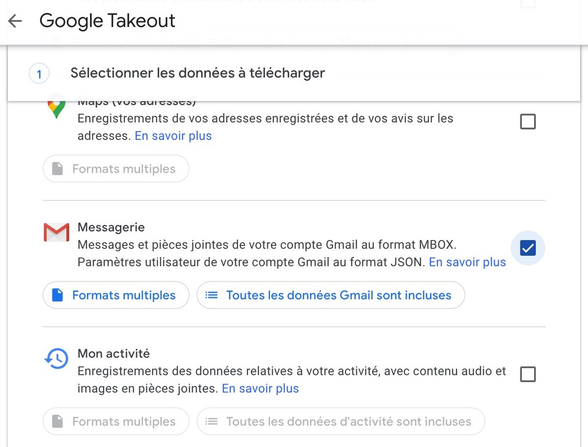 Google Takeout