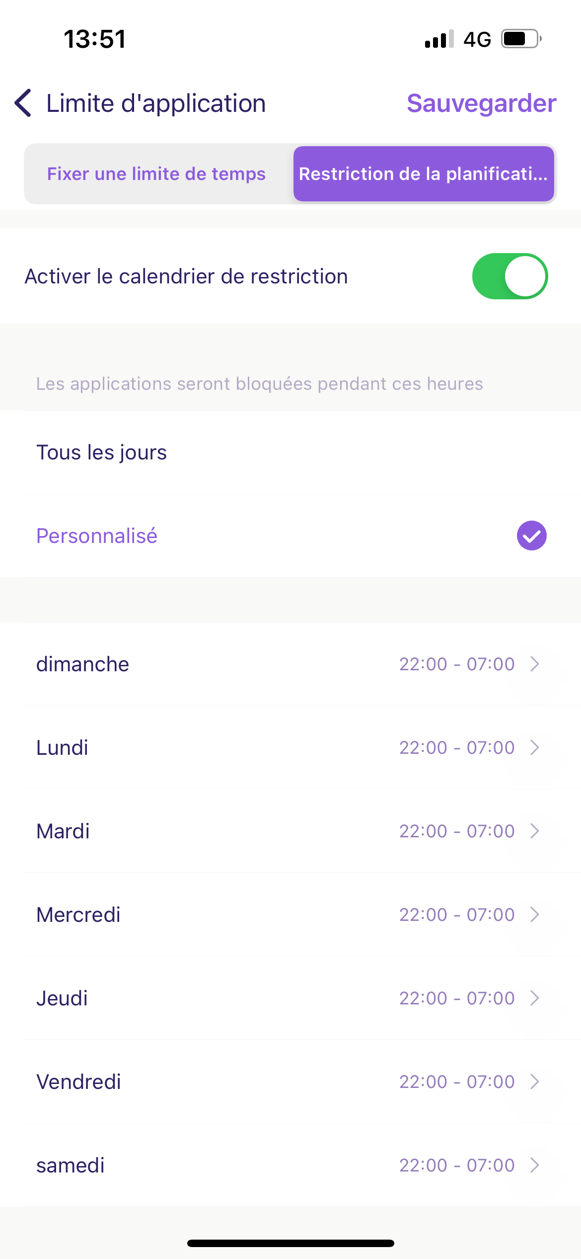 FamiSafe Contrôle Parental sur iOS