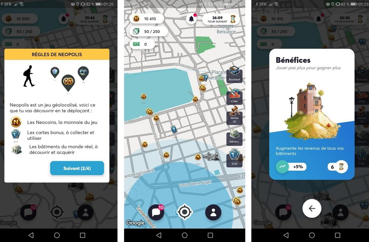 Captures d'écran Neopolis (© Alexandre Boero pour Clubic)