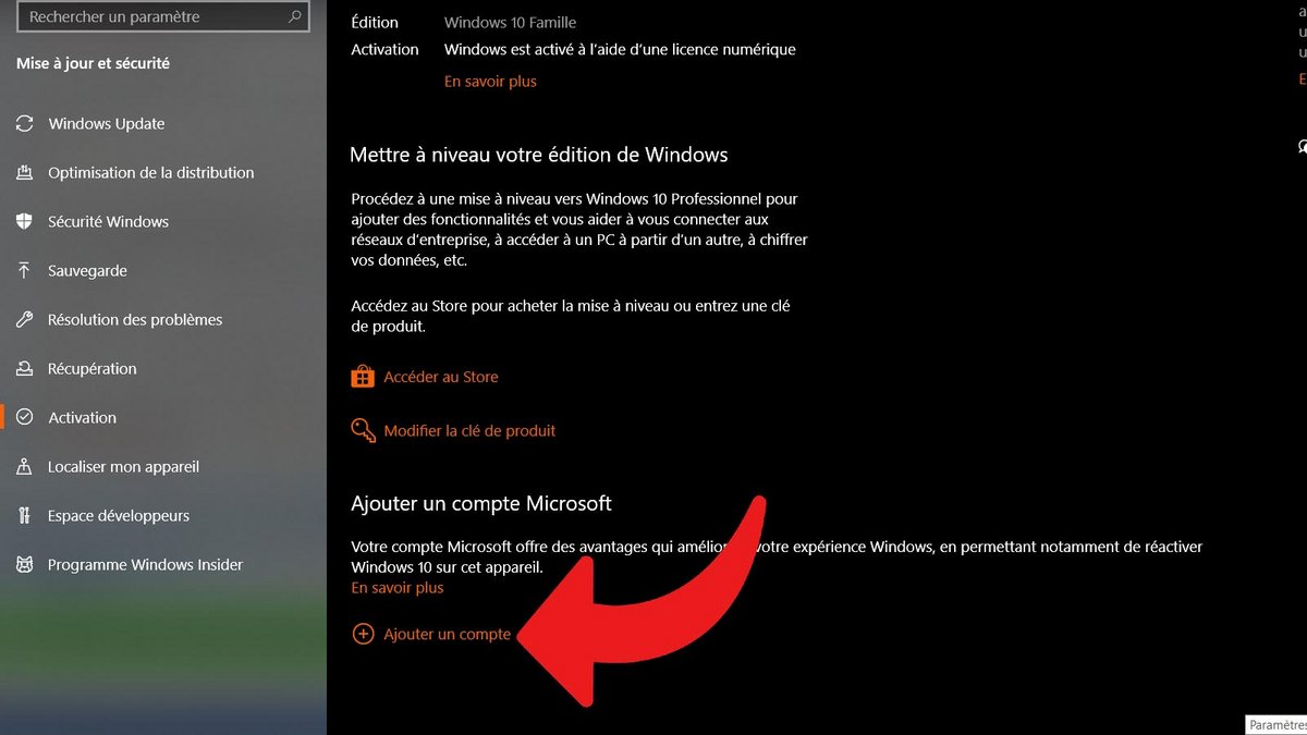 Activer Windows 10