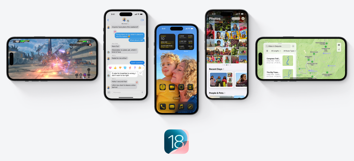 D'importantes nouveautés sont à venir dans iOS 18. © Apple