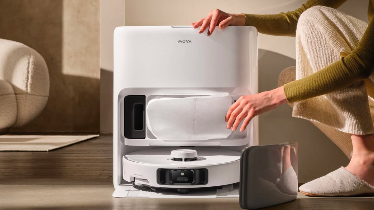 Grâce à son LiDAR 3D et sa caméra RGB, le P50 Pro Ultra cartographie finement votre intérieur ©MOVA