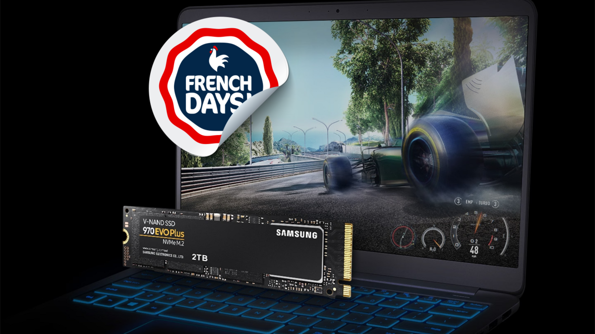 Le SSD Samsung 970 EVO Plus ici en version 2 To