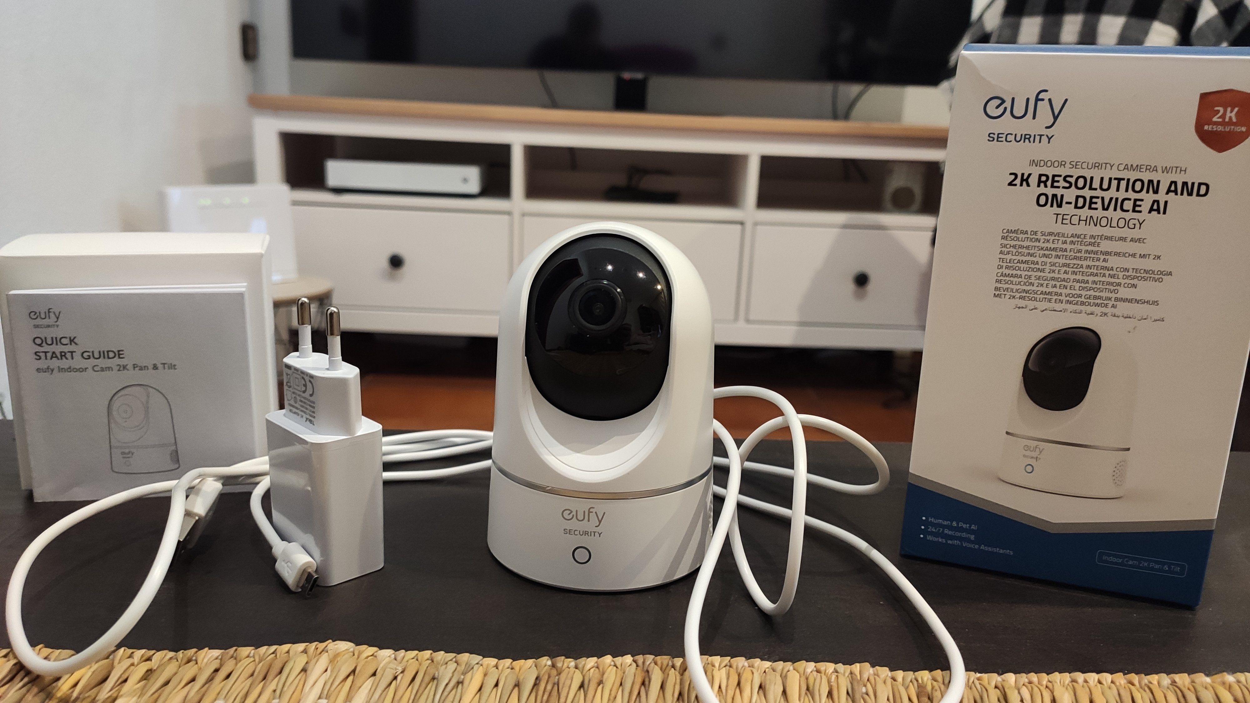 Test eufy Indoor Cam 2K Pan & Tilt