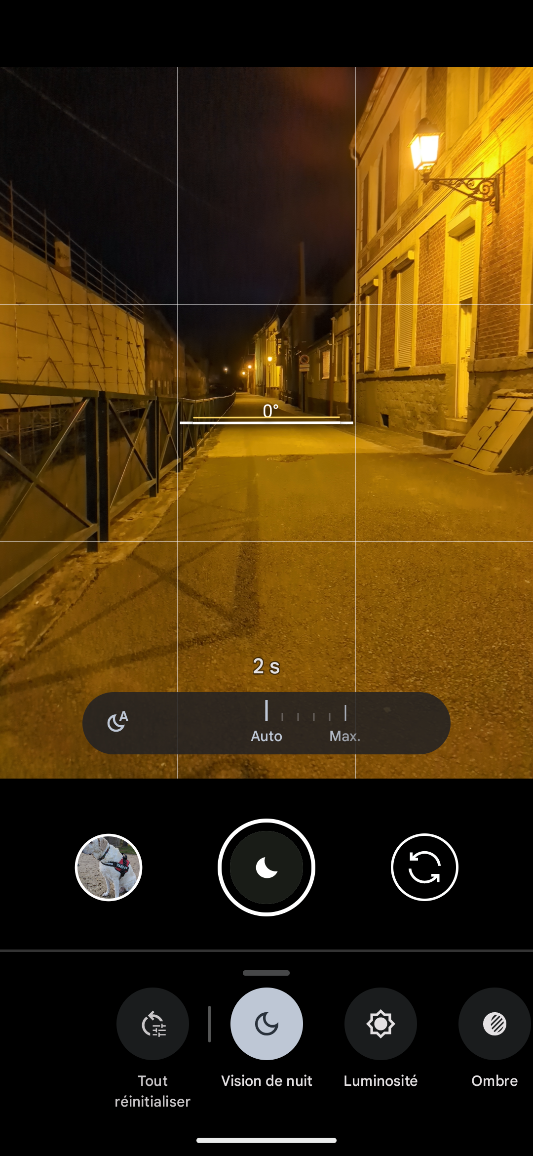 Photo Vision de nuit Android Pixel 7