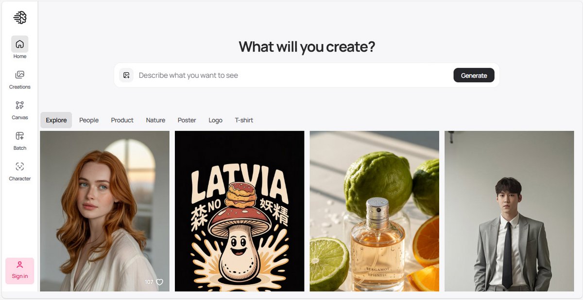 Créez des visuels textuels originaux à partir de simples prompts grâce à l’IA. - Ideogram