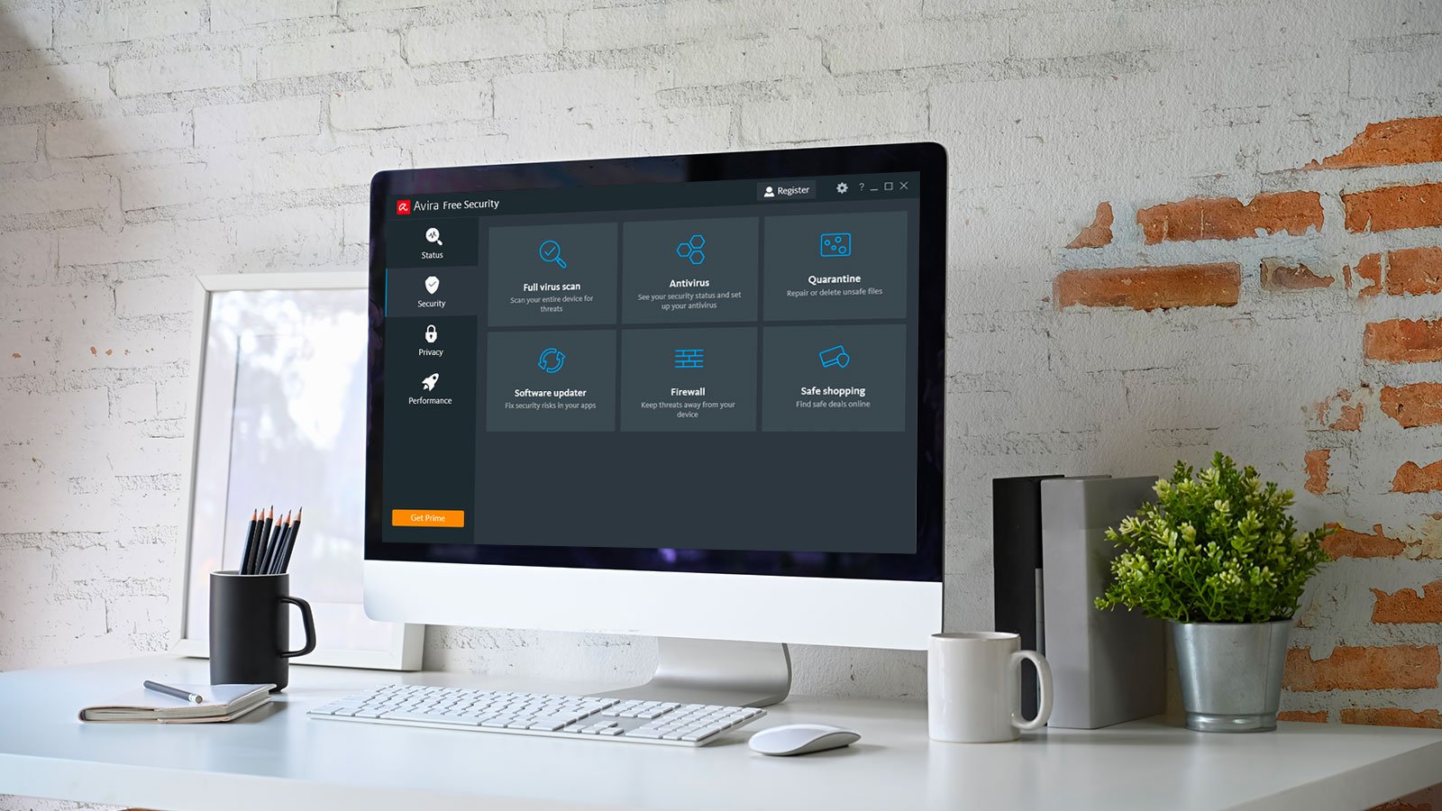 Avira Free Security est compatible avec les ordinateurs sous macOS et Windows