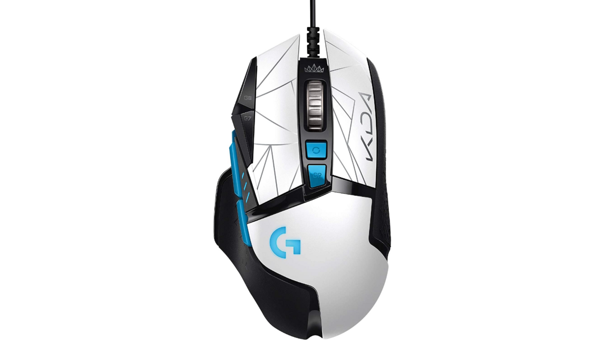 La souris Logitech G502 Hero KDA