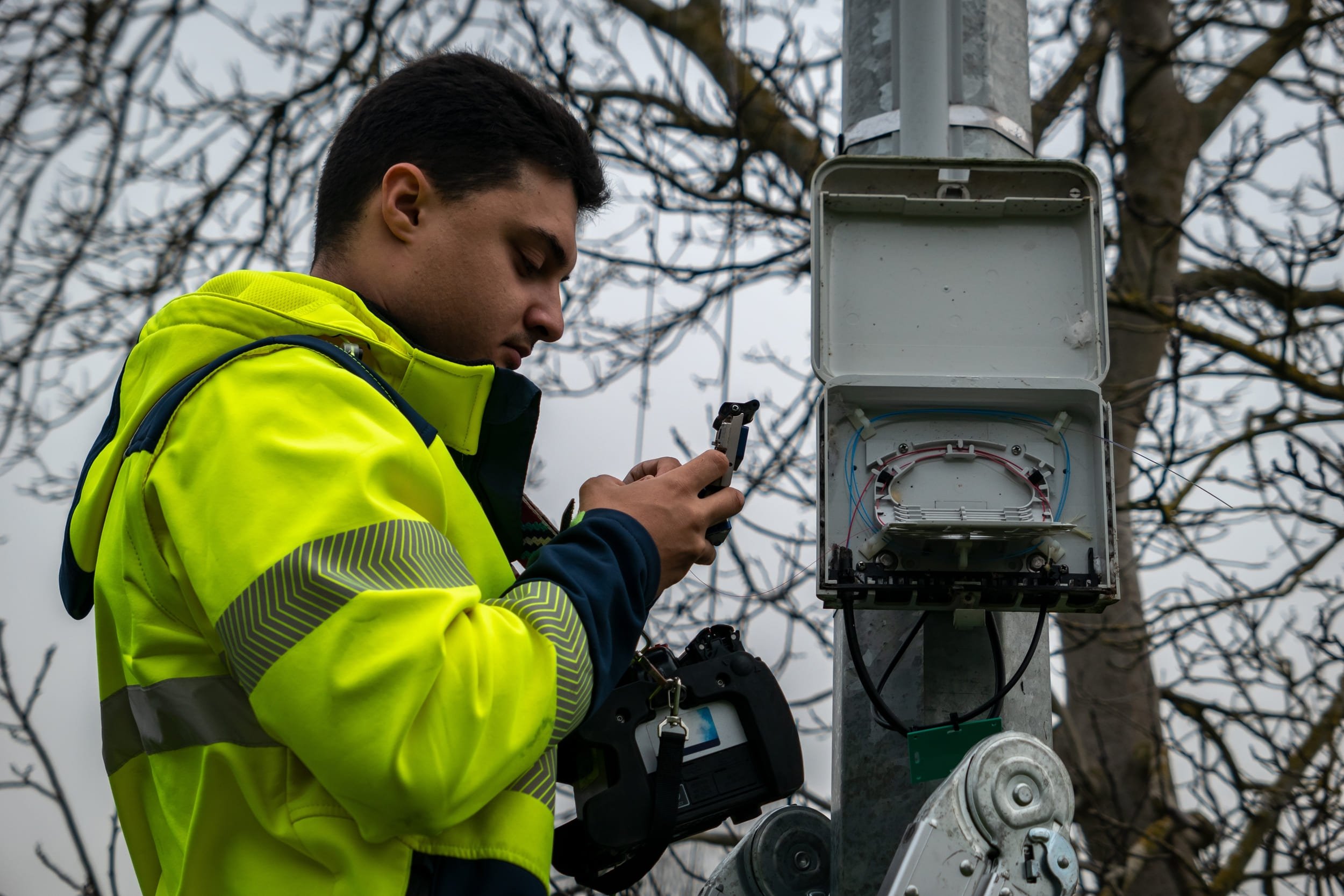 La fibre optique à la compagne reste un problème économique dans certains territoires © lone wolf7 / Shutterstock
