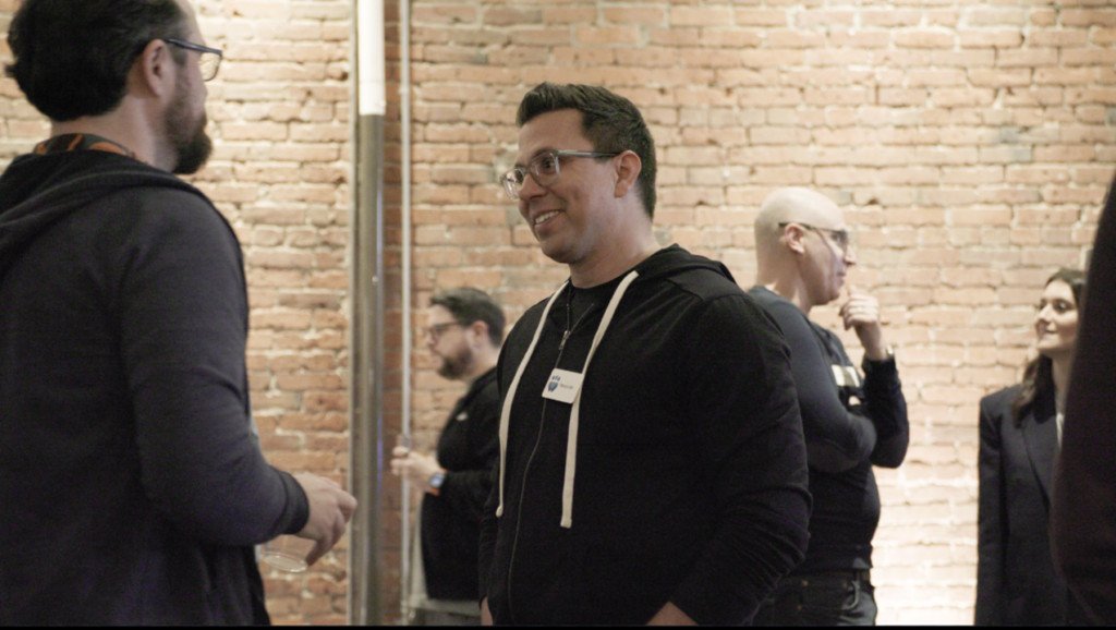 Marcus Ash lors d’une rencontre avec des membres du programme Windows Insider à Seattle, en mars dernier. ©Microsoft